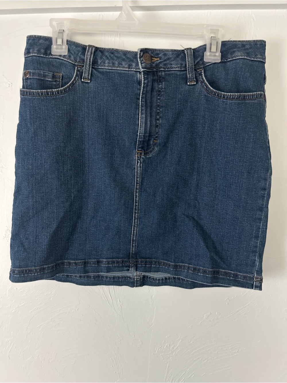 Lee Blue Denim Skort